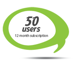 50 users